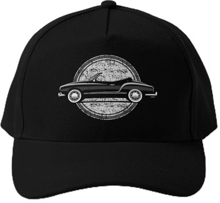 HEBUOUI Herren Basecap aus Reiner Baumwolle für Wärme Cabrio Classic Car Zeichnung Baseballkappe Snap Back Hut |-F-| Rave Herrenhüte Damen Geschenk
