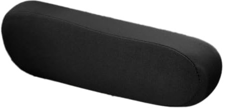 Blausky 2 Stück 34cm Auto-Armlehnenbezug,Armlehnen Polster,Universelle Passform Autositz-Armlehnen-Schonbezug-Schutz,Armlehnenschoner zum Ersatz Elastisches Stoffstoff Armlehnenbezüge,Schwarz