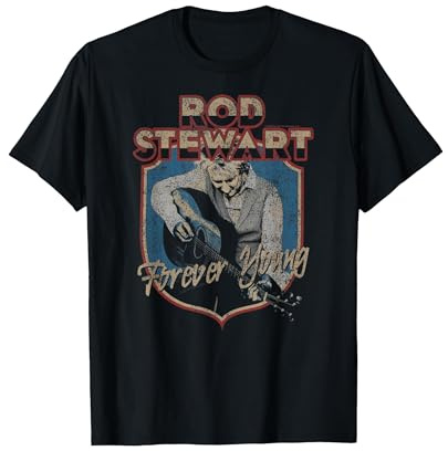 Offiziell Rod Stewart Forever Young Vintage Rock Klassik T-Shirt