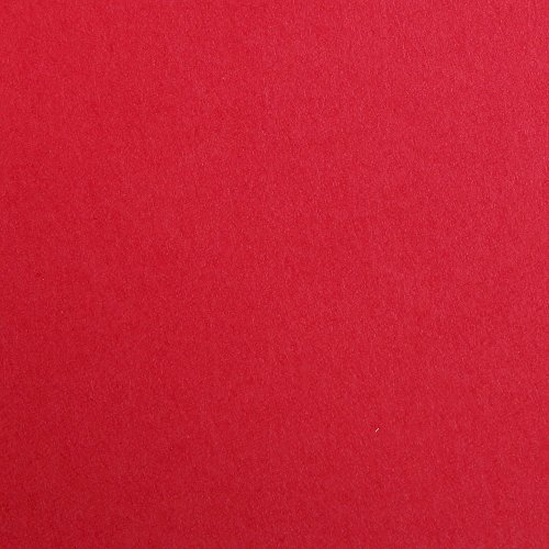 Clairefontaine 97156C Tonzeichenpapier Pack, 25 Bögen Premium, 50 x 70 cm, 120 g, rot
