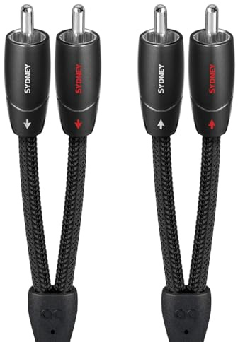 AudioQuest Sydney RCA Audio Interconnect Cable (3m, Stereo Pair)