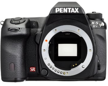 Pentax 12049 K-5 IIs DSLR Camera Body Only - Black (16MP, CMOS Sensor) 3 inch LCD