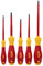 Wiha 32083 5 Piece Insulated SoftFinish Screwdriver Set