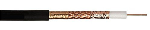 HD100 Ultra Coaxial Cable LSNH Black 100m Reel Audio & Video Coaxial Cable