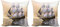ABAKUHAUS maritim Dekokissen Kissenbezug 2er Pack, Schiff auf Ozean, Modern Accent Doppelseitiger Digitaldruck, 40x40, Graue Creme