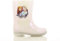 Disney Frozen Stivali da pioggia per bambini, stivali di gomma per ragazze con stampa Anna ed ELSA, scarpe da pioggia, stivali, scarpe per bambini con suola antiscivolo, bianco, 26 EU