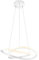 Reality Leuchten LED Pendelleuchte Course R32051131, Metall Weiß matt, inkl. 27 Watt LED, Switch Dimmer