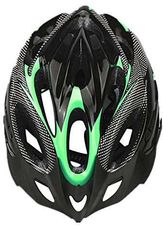 Casco da bicicletta mountain bike per adulti, regolabile, con visiera rimovibile, per mountain bike, città, corpo in EPS + guscio in policarbonato, casco da bicicletta per uomini e donne, c