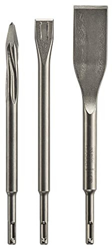 BOSCH HS143PK 3 pc. SDS-plus Bulldog Self-Sharpening Chisel Set