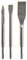 BOSCH HS143PK 3 pc. SDS-plus Bulldog Self-Sharpening Chisel Set
