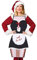 Winwild Lustige Kochschürze Set Sexy Herren Frauen Schürze Weihnachten Grillschürze Kreative Weihnachtsschürze als Grill Geschenk für Männer Frauen Kochschürze Lustig