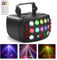 Discolicht Partylicht, DMX 512 Effektstrahler,LED RGB Licht DJ Projektor Musikgesteuert DJ Disco Lichter Für KTV Bar Familientreffen Hochzeit Geburtstag Halloween
