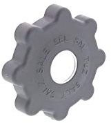 QILIVE, BOUCHON Lave-Vaisselle BAC SEL 90mm GRIS FONCE