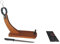 GUIJU JAMONERO Profesional Cuchillo Regalo Tipo Gondola para JAMÓN Y Paleta - Soporte JAMONERO Madera para Usar con Cuchillo- FABRICA Jamon IBERICO Salamanca-