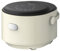 ZORZA Cuociriso piccolo, cuociriso piccolo, pentola antiaderente mini cuociriso da 1,8 litri con misurino a cucchiaio per 1-2 persone, riso, sushi, zuppa