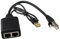 Leehitech 1 auf 2 1000 Mbit/s Netzwerk Splitter Adapter Kabel, LAN Splitter 2 Port Internet Verlängerungskabel mit USB Netzkabel für Cat5, Cat6, Cat7, Switch, Router, Hub