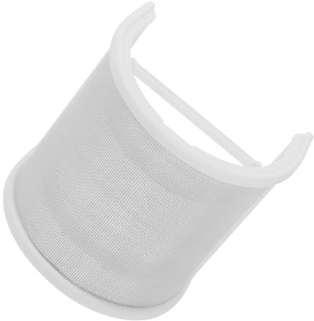 Homoyoyo U Shaped Pop Filter Metal Mesh Pops Shield Mic Pop Filter Adjustable Pop Filter Pop Filter for Mic Broadcast Pop Filter Pops Shield for Mic An Fittings Mics Screen Microphone White
