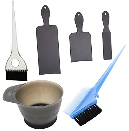 MAGICLULU Haarfärbeset – Haarfärbewerkzeug-set Haarfärbewerkzeug-set Mit Wiederverwendbarer Tafel – Schwarz