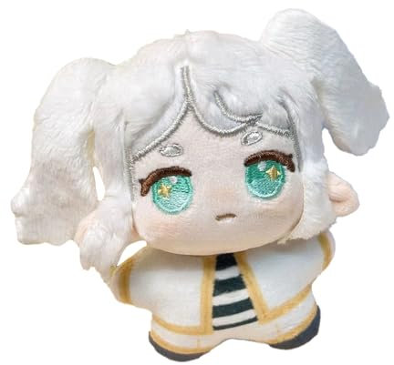 Gooyeh Anime Frieren Soft Stuffed, Buchtasche Dekoration Frieren: Beyond Journey's End Niedlich und Weich Pillow Cartoon Figur, Home Decor, 11CM