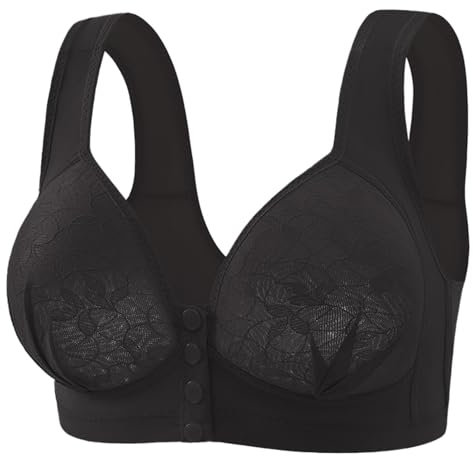 TYUIOP Running Bra Minimiser Bras for Women UK 34Dd 38Dd Bras for Women Padded Maternity Bra Silicone Push Up Breast Nursing Breastfeeding G Cup Full Cup Support Pull On