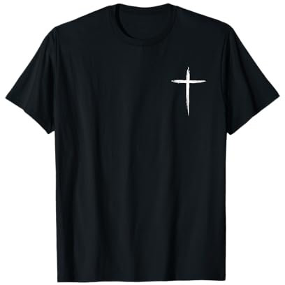 Jesus Christian Kreuz Religiöses Christliches Kreuze T-Shirt