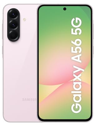 Samsung Galaxy A56 5G, Smartphone con Funzioni intelligenti, 3 anni di Garanzia del produttore, Display Super AMOLED 6.7”, 8GB RAM, 256GB, 5.000 mAh, IP67, Awesome Pink [Versione Italiana]