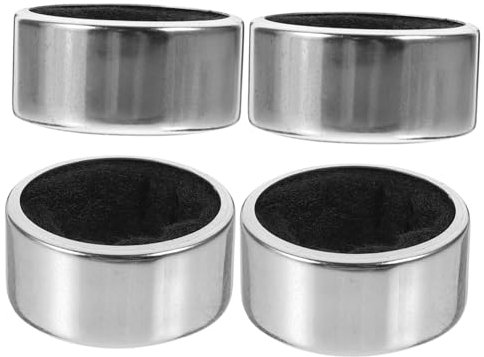 IMIKEYA 4 Stück Flaschenhalsring Tropfenfänger Für Wein Weinstopper Weindekanter Mit Luftsprudler Weingläser Ohne Stiel Wein Stoppring Für Weinflaschen Weinregal Stoppt Stecker