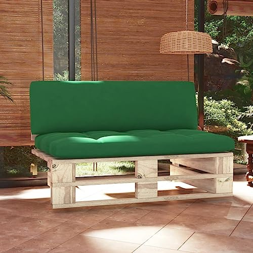 QZZCED Outdoor-Mittelsofa Paletten Imprägniertes Kiefernholz Multifunktionales Sofa Garten Couch für Gärten
