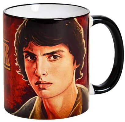 Elbenwald Stranger Things - Tassen Final Season verschiedene Charaktere 320 ml Keramik (Michael Mike Wheeler)