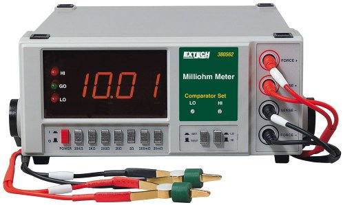 Extech 220 VAC Präzisions-Milliohmmeter mit hoher Auflösung, 1 Stück, 380562