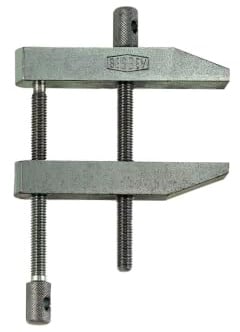 BESSEY Parallel-Schraubzwinge PA105 | 116 mm Spannweite | 72 mm Ausladung | Paralleles und materialschonendes Spannen für exakte Ergebnisse ohne Verzug bei Montage- und Verleimarbeiten