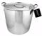 Buckingham Large Stock Pot with Stainless Steel Lid Premium Quality Multi Purpose Cooking Pot for Cooking Soups Stews & Brew Boiling 19 litre