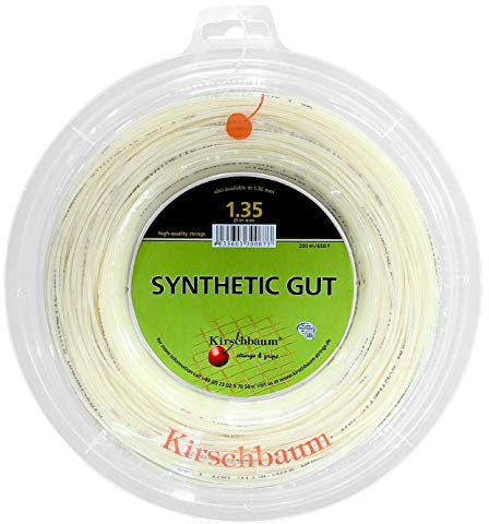 Kirschbaum Tennissaite Reel Synthetic Gut, Natur, 1.35mm/15-Gauge
