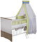Schardt 04 551 09 02 Kombi-Kinderbett Eco Plus, 70 x 140 cm