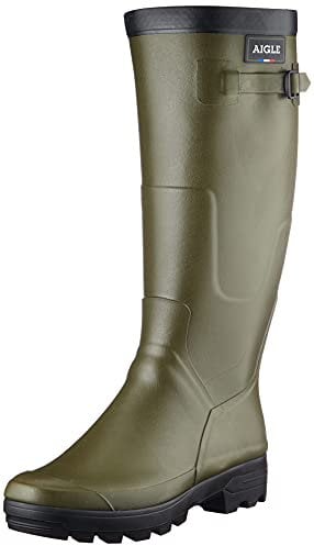 Aigle Benyl Xl. Stivali da Caccia da Uomo, Verde (Kaki), 41 EU