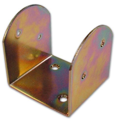 Supporto Staffa di Montaggio per Travi in Acciaio 90X90 mm spessore 3 mm 10 Pz