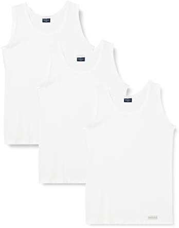 Navigare 511 (Pacco Da 3), Canottiera Uomo, Bianco (White), L confezione da 3