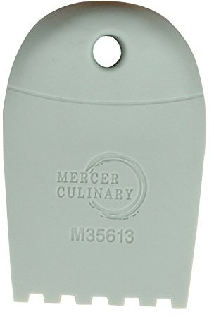 Mercer Culinary Silicone Square Notch Plating Wedge, 5mm, Multi-Colour
