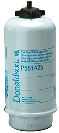 Donaldson P551425 Fuel Filter, 7.73 Water Separator Type, Cartridge Style, Cellulose, Meltblown Media Type
