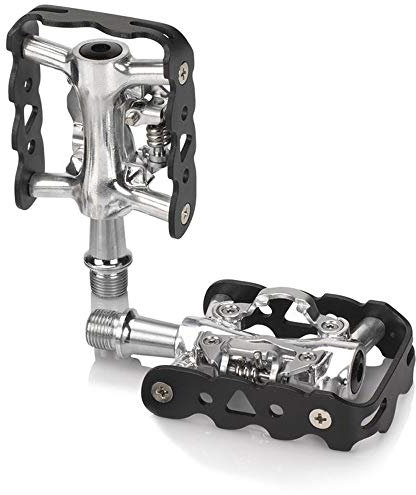 XLC System-Pedal PD-S20 einseitig SPD-komp. Fahrrad Pedale schwarz + Flicken