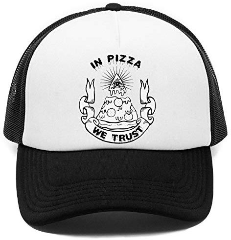 Vendax In Pizza We Trust Kappe Baseball Rapper Cap