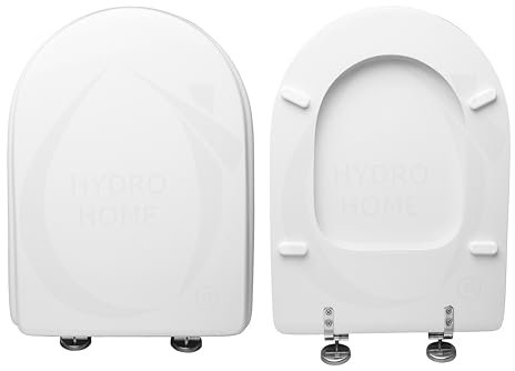 Toilettensitz Genevra G.S.I. Facis Holz beschichtet mit Polyesterharz weiß by HYDRO HOME
