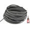 ODSK Rattan-Reparatur-Set für Korbtisch und Stuhl, PE-Rattan für Terrassenmöbel, Allwetter-Weide für Gesprächsset, Reparatur (42,7 m) (Grau)