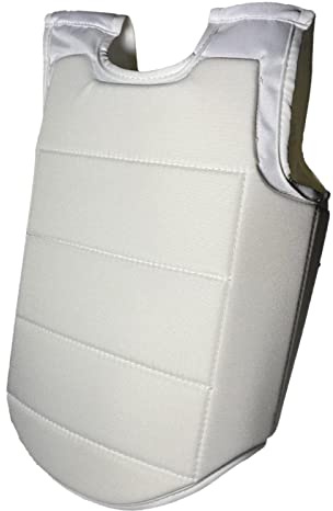 Perfeclan Karate Brustschutz Rippenschild Chasuble Verstellbarer Körperschutz für Jugendliche Erwachsene Kinder Training Sport MMA Boxen