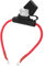 Porte-fusible DEWIN, porte-fusible en ligne 8AWG avec protection de circuits étanches à fusible à lame 80A pour bateau de véhicule 12‑24V