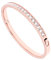 Ted Baker Clemara Hinge Crystal Bangle Bracelet For Women - Small (Rose Gold/Crystal)