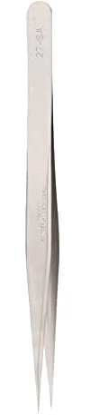 Pince ¨¤ ¨¦piler Pointue ¨¤ Pointe Droite, Pince ¨¤ ¨¦piler en Acier Inoxydable Antimagn¨¦tique Anti-acide, Accessoire de R¨¦paration de Montre ¨¤ Haute duret¨¦, Outils de Pr¨¦cision pour (27-SA)