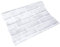 Papier Peint Brique Blanche Peel And Stick, Autocollant De Papier Peint 3D Pull And Stick Papier Peint Brique Blanche Autocollant De Papier Peint Blanc Pull And Stick Salon Chambre Restaurant Sticker