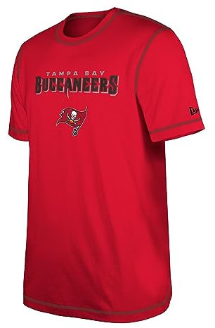 New Era Tampa Bay Buccaneers NFL 2023 Sideline Red T-Shirt - M