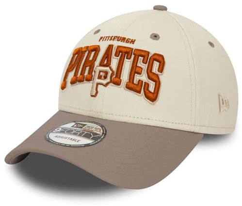 New Era 9Forty Adjustable Cap - Ivory Pittsburgh Pirates